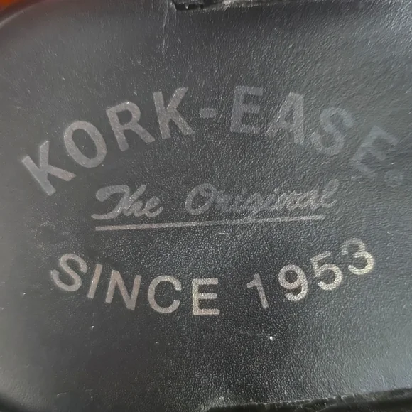 Kork-Ease Black Women's Sandals - Picture 6 of 9